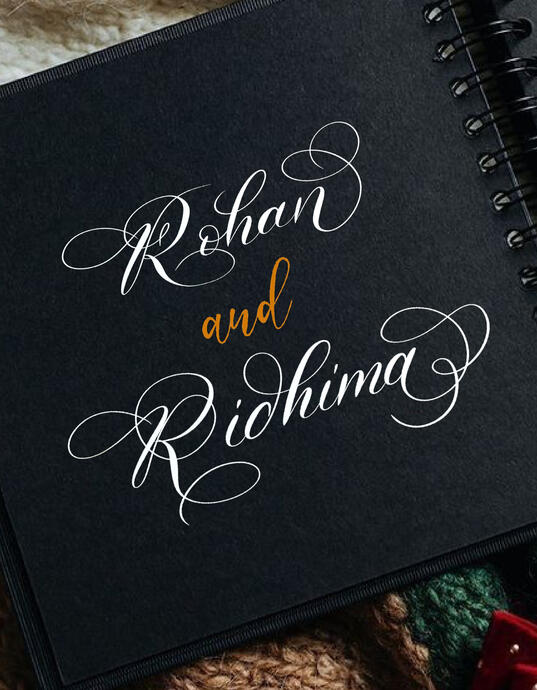 Wedding Calligraphy