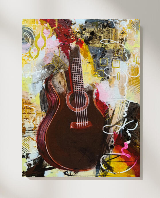 Echoes of the Soul - Mixed Media on Canvas